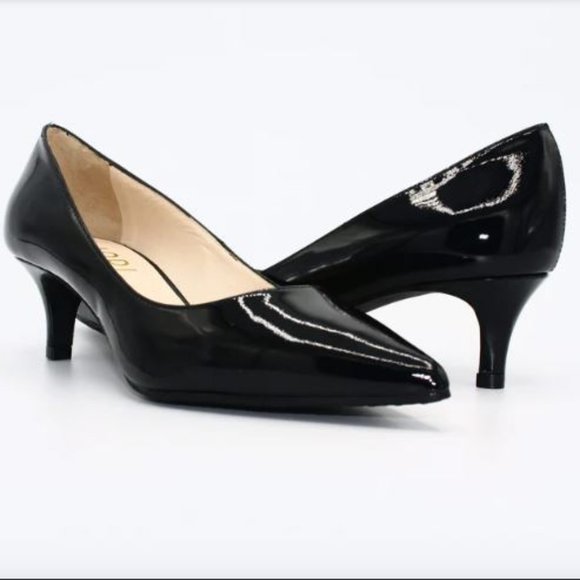 Shoes - Lodi Clara - Black Patent Leather Pumps